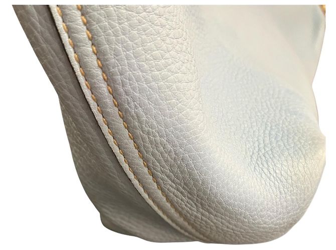 Gucci Ledertote-Tasche Braun Hellblau - Ansicht 7