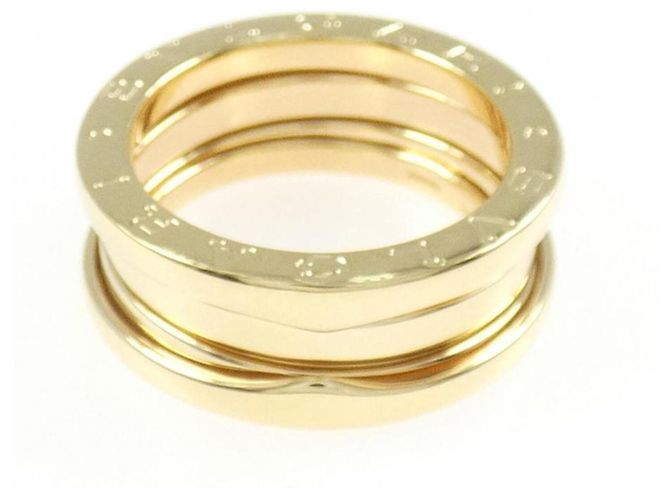 Bulgari Anello Bvlgari B.zero1 3-Band in oro giallo 18K - vista 2