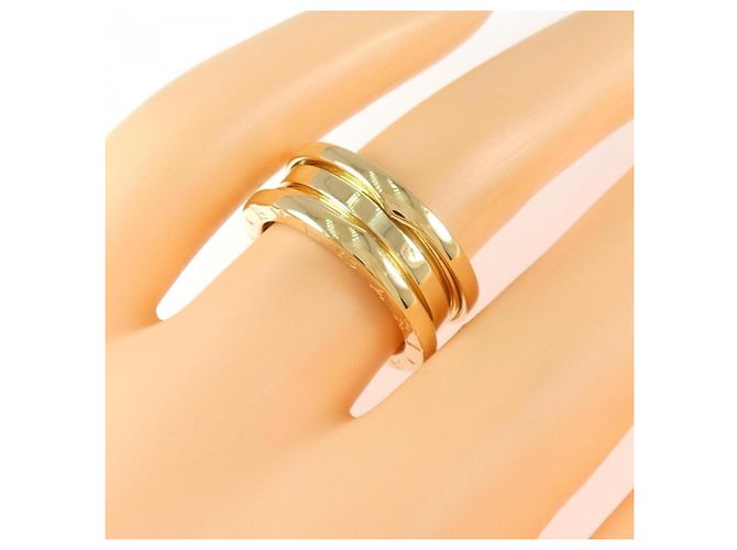 Bulgari Anello Bvlgari B.zero1 3-Band in oro giallo 18K - vista 3