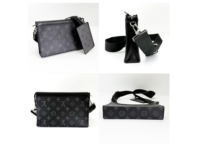 Portafoglio Gaston di Louis Vuitton Monogramma - vista 3