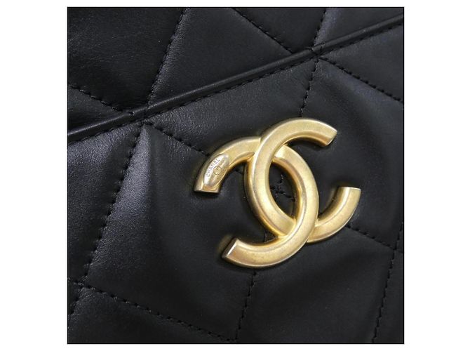 Borsa a tracolla usata Chanel AS2295 Nero - vista 4