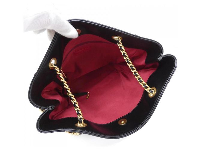 Borsa a tracolla usata Chanel AS2295 Nero - vista 6