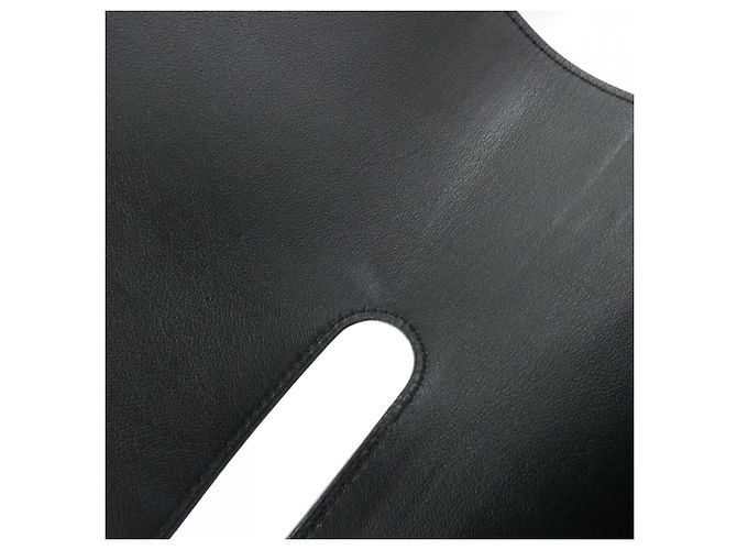 Hermès Hermes Valparaiso MM Handtasche Schwarz - Ansicht 9