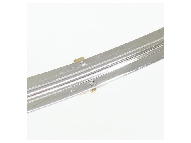 Hermès Hermes Eileen GM 320001FP Barrette Bianco D'oro - vista 5