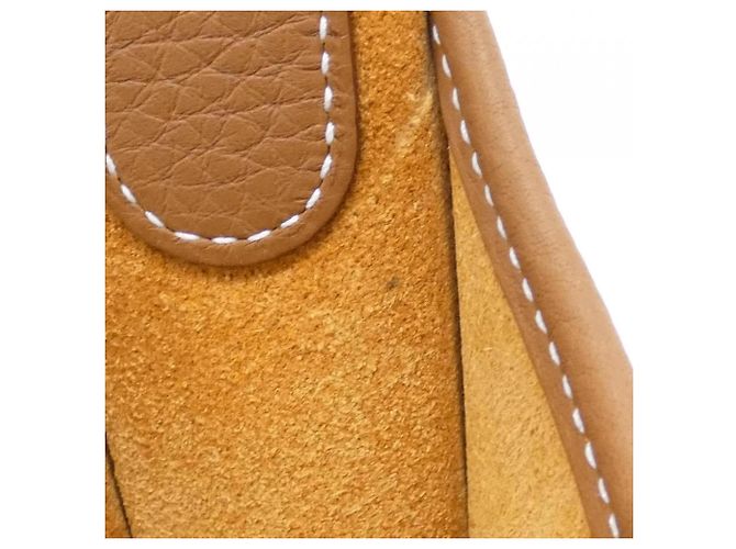 Hermès Borsa a Spalla Hermes Evelyne 3 PM D'oro - vista 7