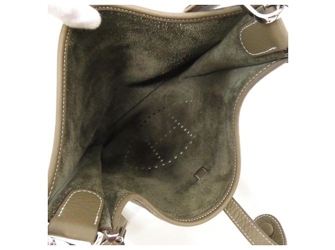 Hermès Borsa a Spalla Hermes Evelyne 3 PM Taupe - vista 5