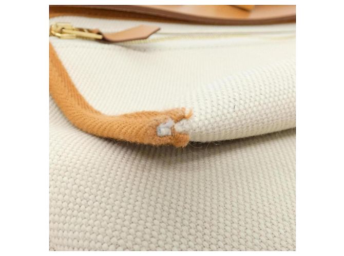 Hermès Borsa Hermes Herbag Zip PM Beige - vista 4