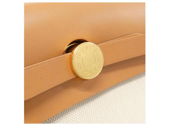 Hermès Borsa Hermes Herbag Zip PM Beige - vista 5