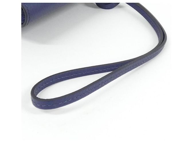 Hermès Portacarte Hermes Snap Blu Blu navy - vista 4