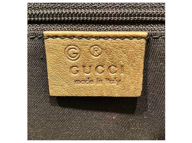 Borsa a mano in pelle Gucci Sherry Line Marrone - vista 4