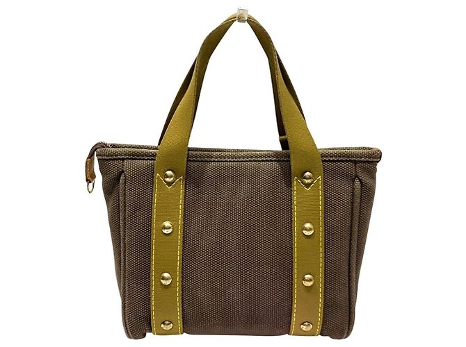 Borsa Louis Vuitton Antigua Cabas PM Marrone - vista 2