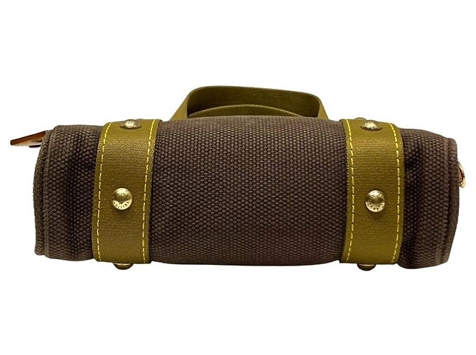 Borsa Louis Vuitton Antigua Cabas PM Marrone - vista 3