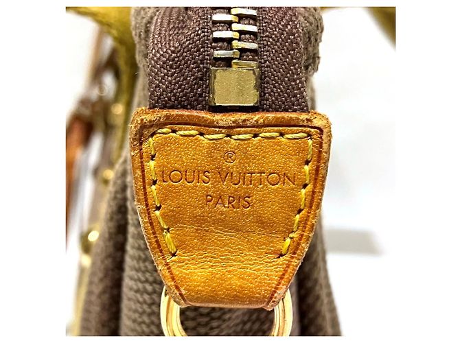 Borsa Louis Vuitton Antigua Cabas PM Marrone - vista 4