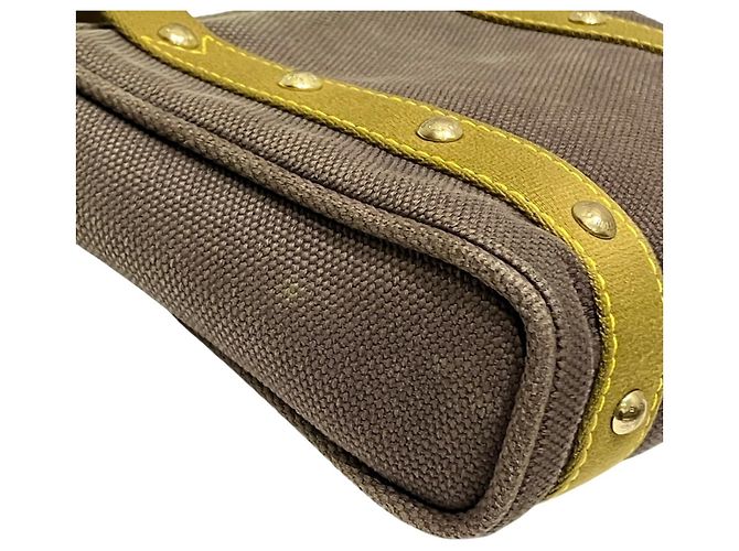 Borsa Louis Vuitton Antigua Cabas PM Marrone - vista 7