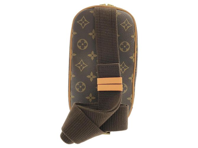 Borsa a tracolla Louis Vuitton Monogram Pochette Gange Marrone Monogramma - vista 2