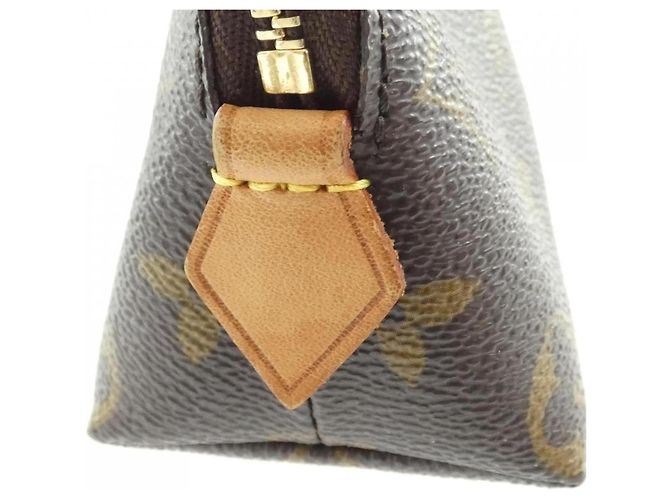 Pochette Cosmetic PM Monogram Louis Vuitton Marrone Monogramma - vista 6