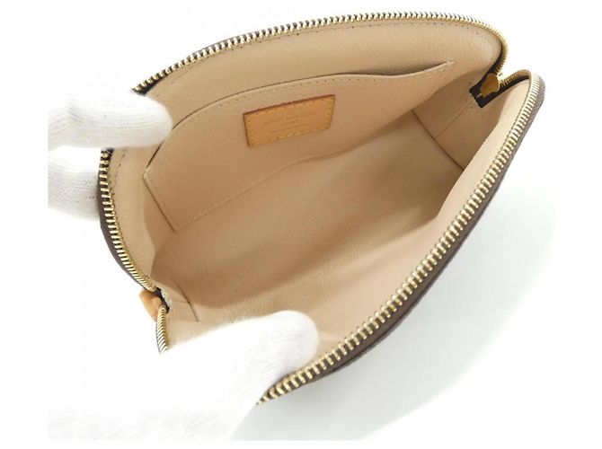Pochette Cosmetic PM Monogram Louis Vuitton Marrone Monogramma - vista 7