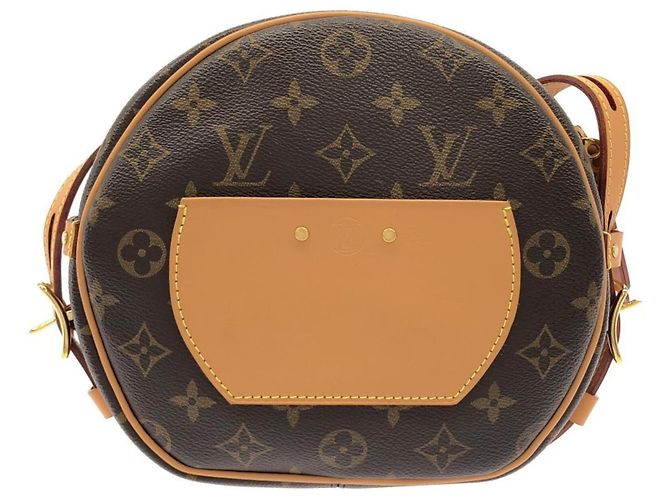Borsa a Spalla Louis Vuitton Monogram Boite Chapeau Souple MM Marrone Monogramma - vista 2