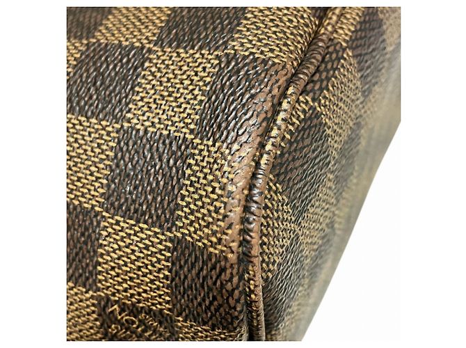 Borsa Tote Louis Vuitton Damier Neverfull PM Marrone - vista 6