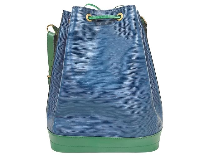 Borsa a tracolla Louis Vuitton Noe Blu Verde - vista 2