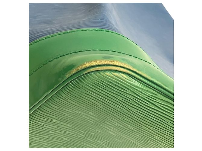 Borsa a tracolla Louis Vuitton Noe Blu Verde - vista 6