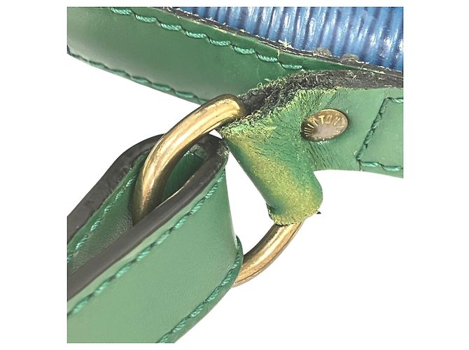 Borsa a tracolla Louis Vuitton Noe Blu Verde - vista 7