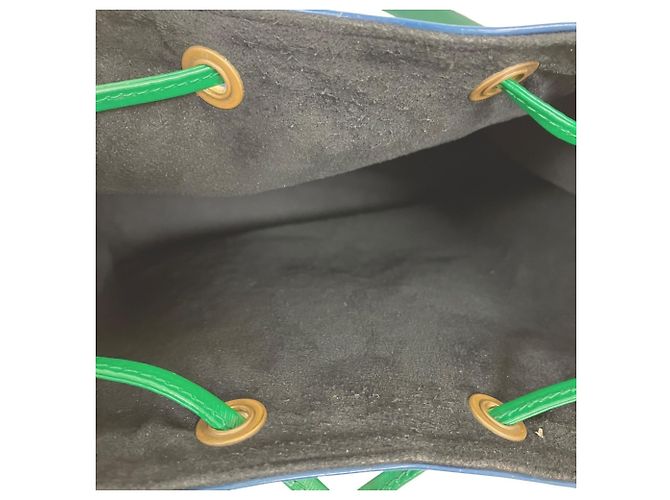 Borsa a tracolla Louis Vuitton Noe Blu Verde - vista 9