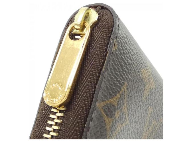 Monogram Zippy Coin Purse Louis Vuitton Castaño Monograma - vista 5