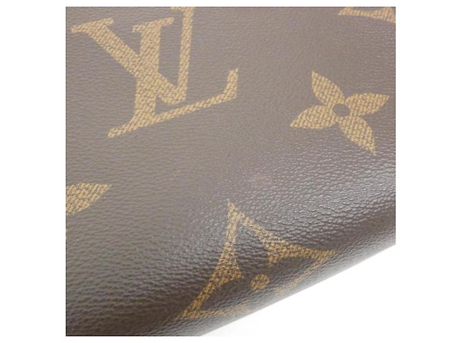 Borsa Louis Vuitton Monogram Giant OnTheGo PM Marrone Monogramma - vista 4