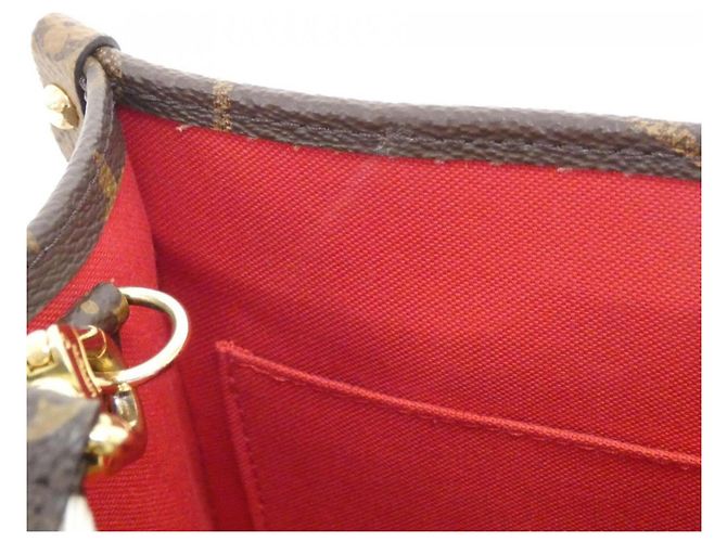 Borsa Louis Vuitton Monogram Giant OnTheGo PM Marrone Monogramma - vista 8