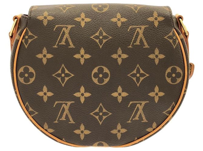 Bolso de hombro Louis Vuitton Monogram Tambourin Castaño Monograma - vista 2