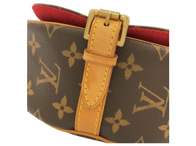 Bolso de hombro Louis Vuitton Monogram Tambourin Castaño Monograma - vista 5