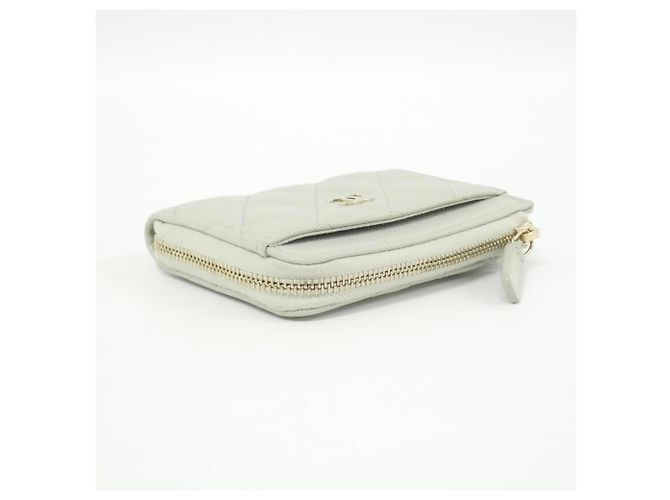 Tarjetero Chanel Timeless Classic Line Verde claro - vista 3