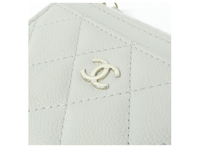 Tarjetero Chanel Timeless Classic Line Verde claro - vista 4