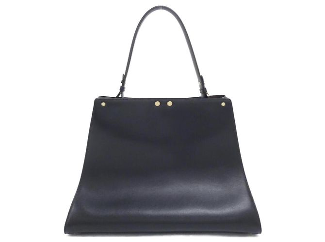 Borsa a Spalla Fendi Way Large Nero Cioccolato - vista 2