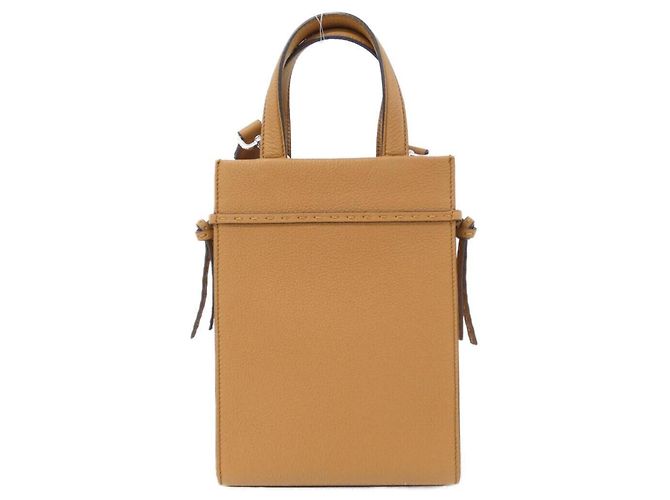 Borsa Fendi Go To Shopper Marrone - vista 2