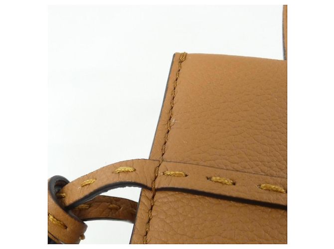 Borsa Fendi Go To Shopper Marrone - vista 5