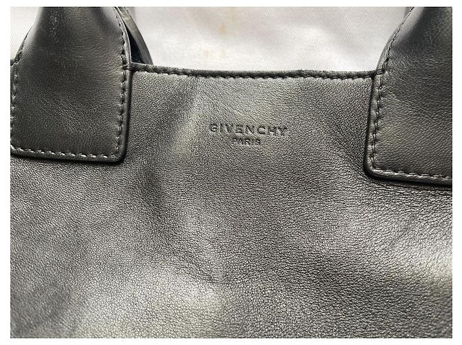 Givenchy Tote Bag aus schwarzem Leder - Ansicht 4