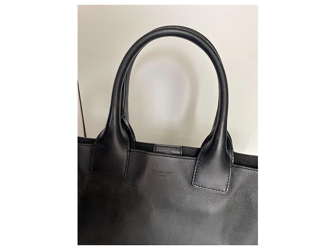 Givenchy Tote Bag aus schwarzem Leder - Ansicht 5