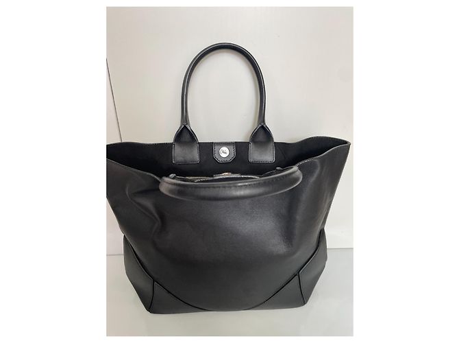 Givenchy Tote Bag aus schwarzem Leder - Ansicht 6