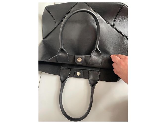 Givenchy Tote Bag aus schwarzem Leder - Ansicht 7