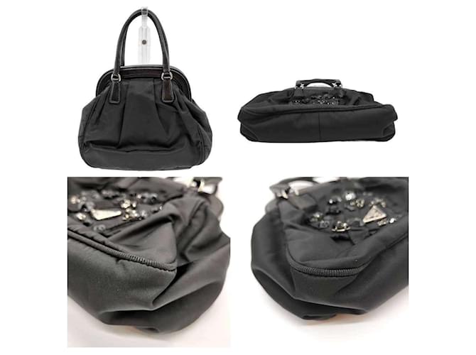 Mini borsa a mano Evening Heart Prada Nero - vista 2