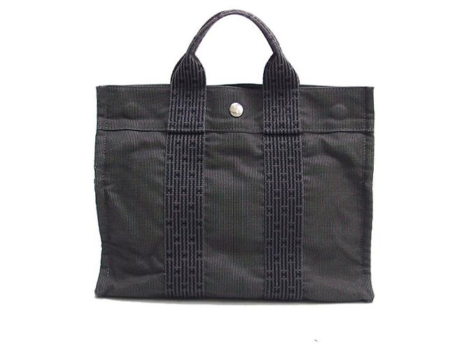 Hermès Hermes Herline PM Tote Bag in Grau Braun - Ansicht 2