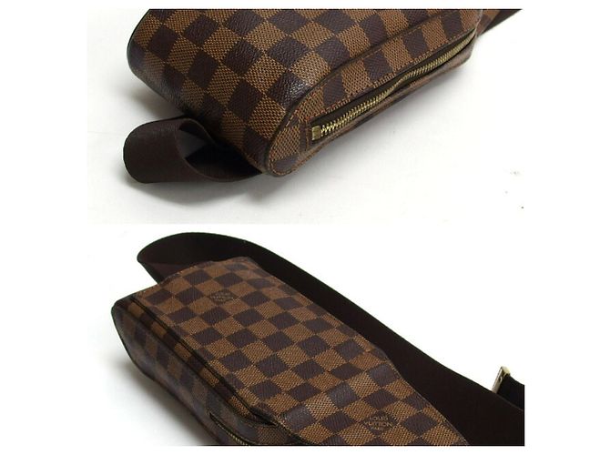 Borsa a tracolla Louis Vuitton Damier Geronimos - vista 4