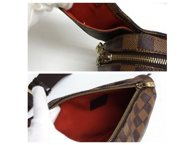 Borsa a tracolla Louis Vuitton Damier Geronimos - vista 5