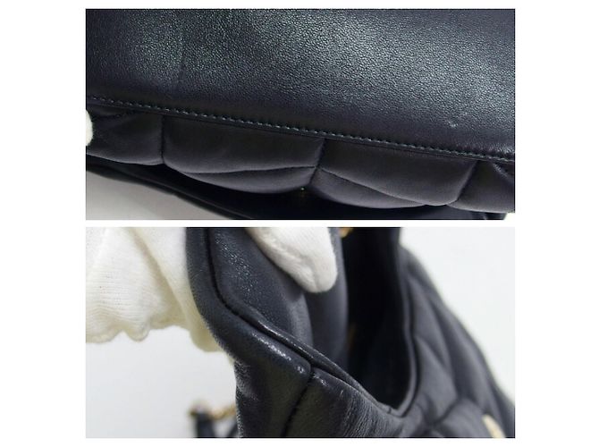 Borsa a tracolla Saint Laurent Paris Loulou Puffer in agnello - vista 8