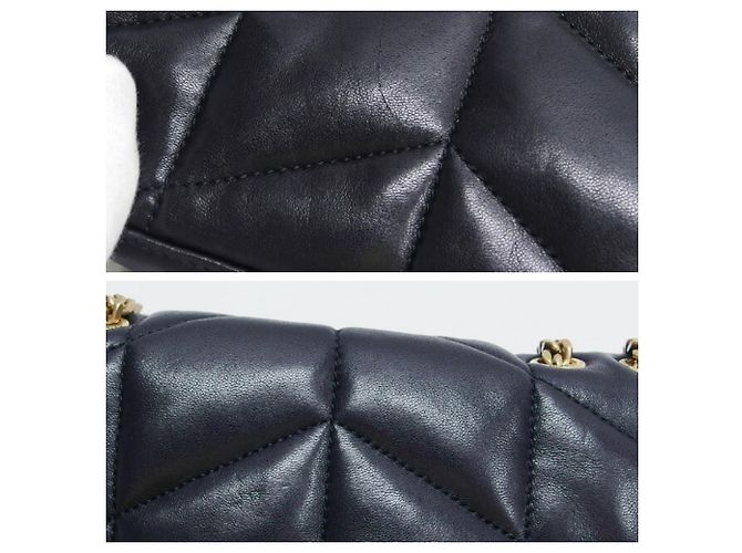 Borsa a tracolla Saint Laurent Paris Loulou Puffer in agnello - vista 9