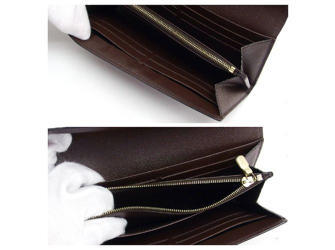 Louis Vuitton Damier Portefeuille Sarah Long Wallet - vista 4