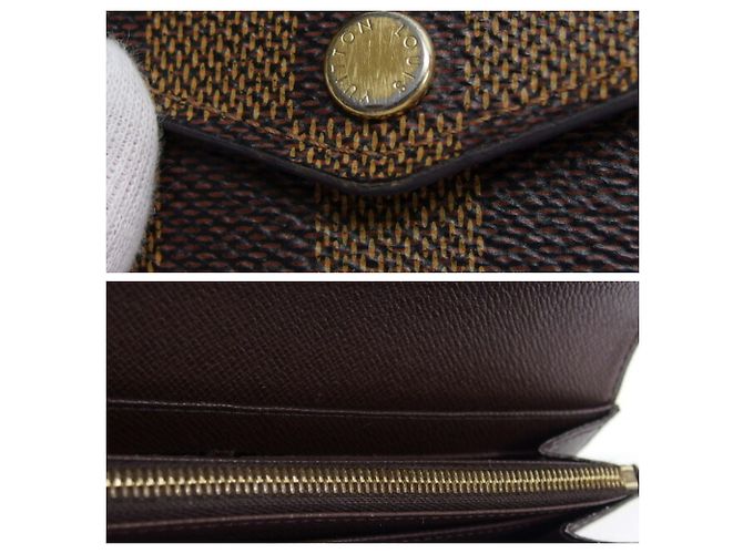 Louis Vuitton Damier Portefeuille Sarah Long Wallet - vista 8