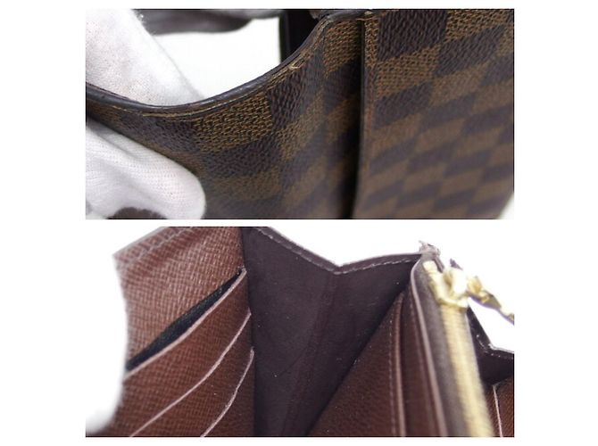 Louis Vuitton Damier Portefeuille Sarah Long Wallet - vista 9
